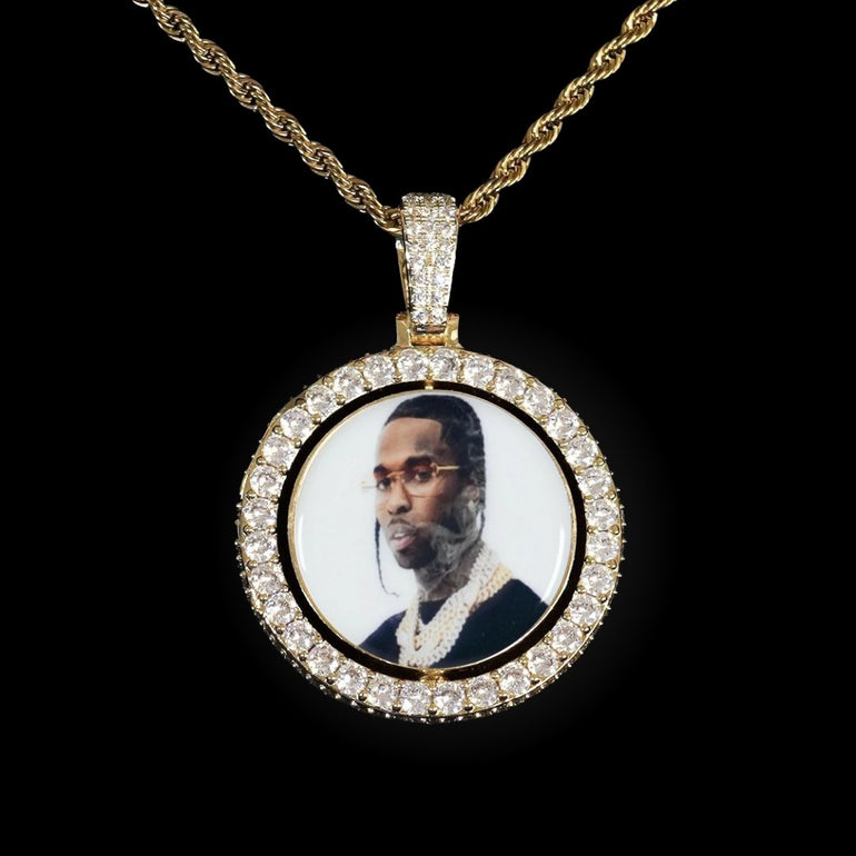 Double Sided Photo Pendant CRNCY