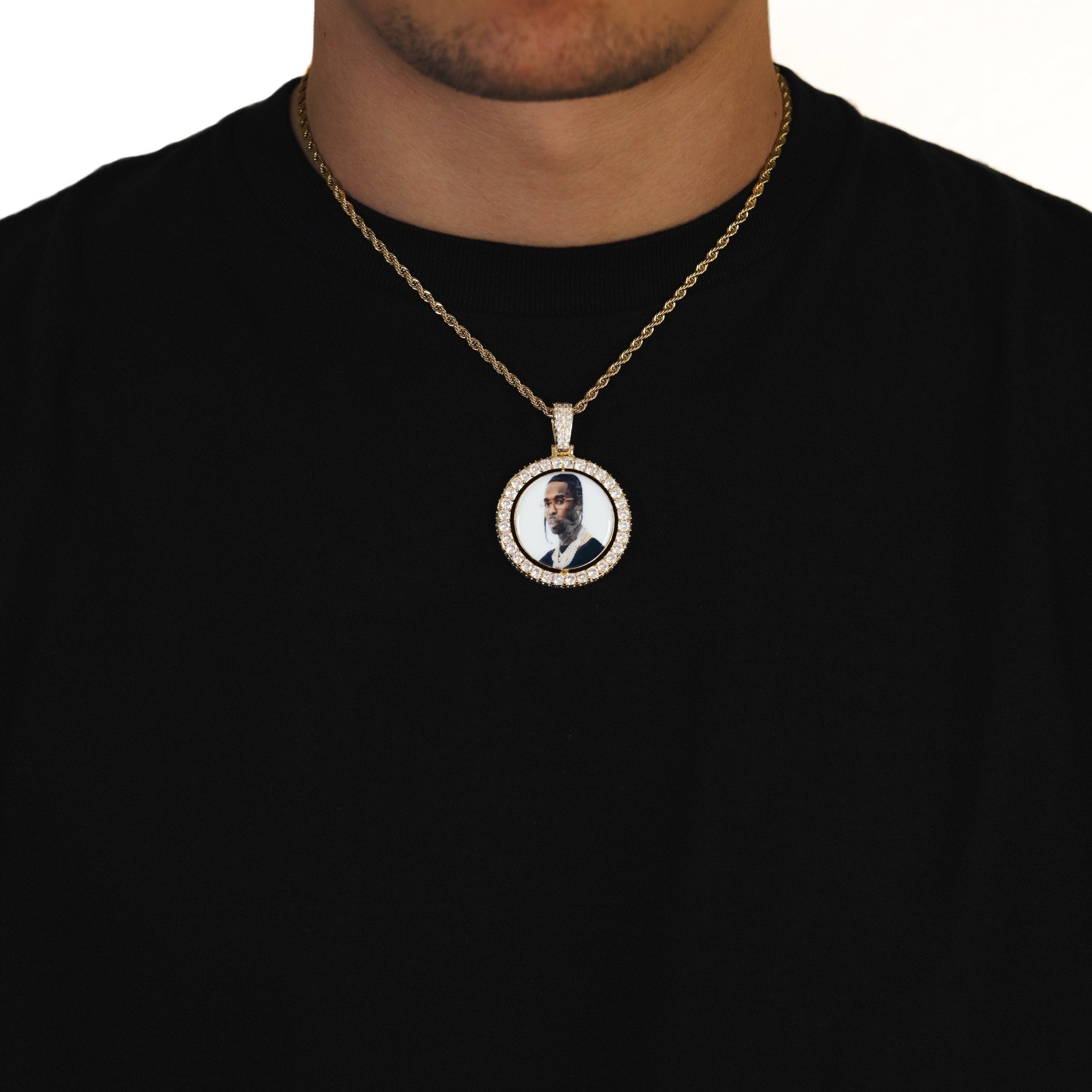 Double Sided Photo Pendant CRNCY