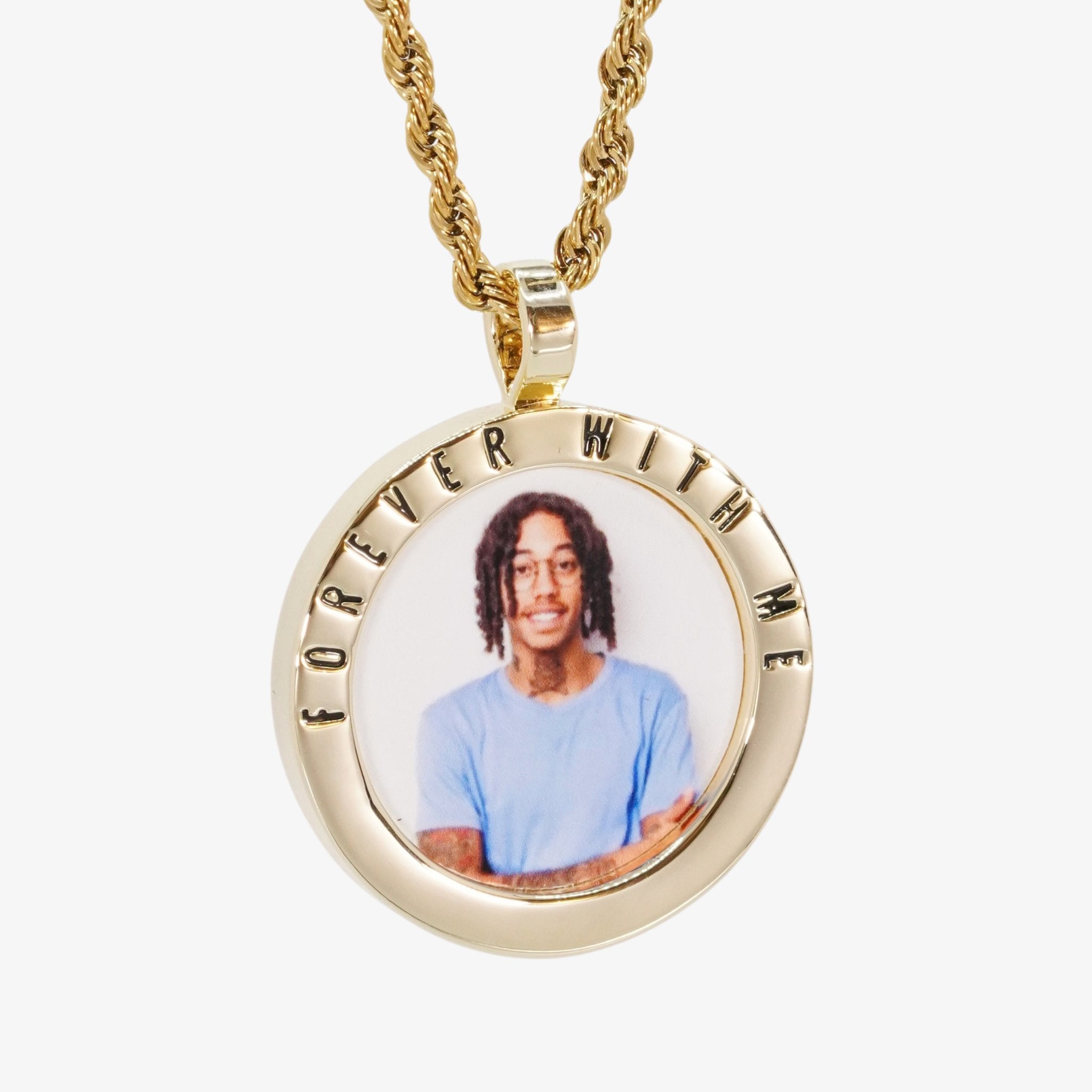 Forever With Me Photo Pendant CRNCY