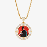 Double Sided Photo Pendant