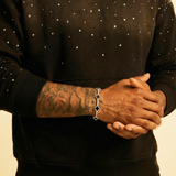 3mm Moissanite Clover Tennis Bracelet