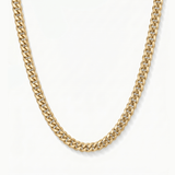 5mm Cuban Chain - Gold CRNCY