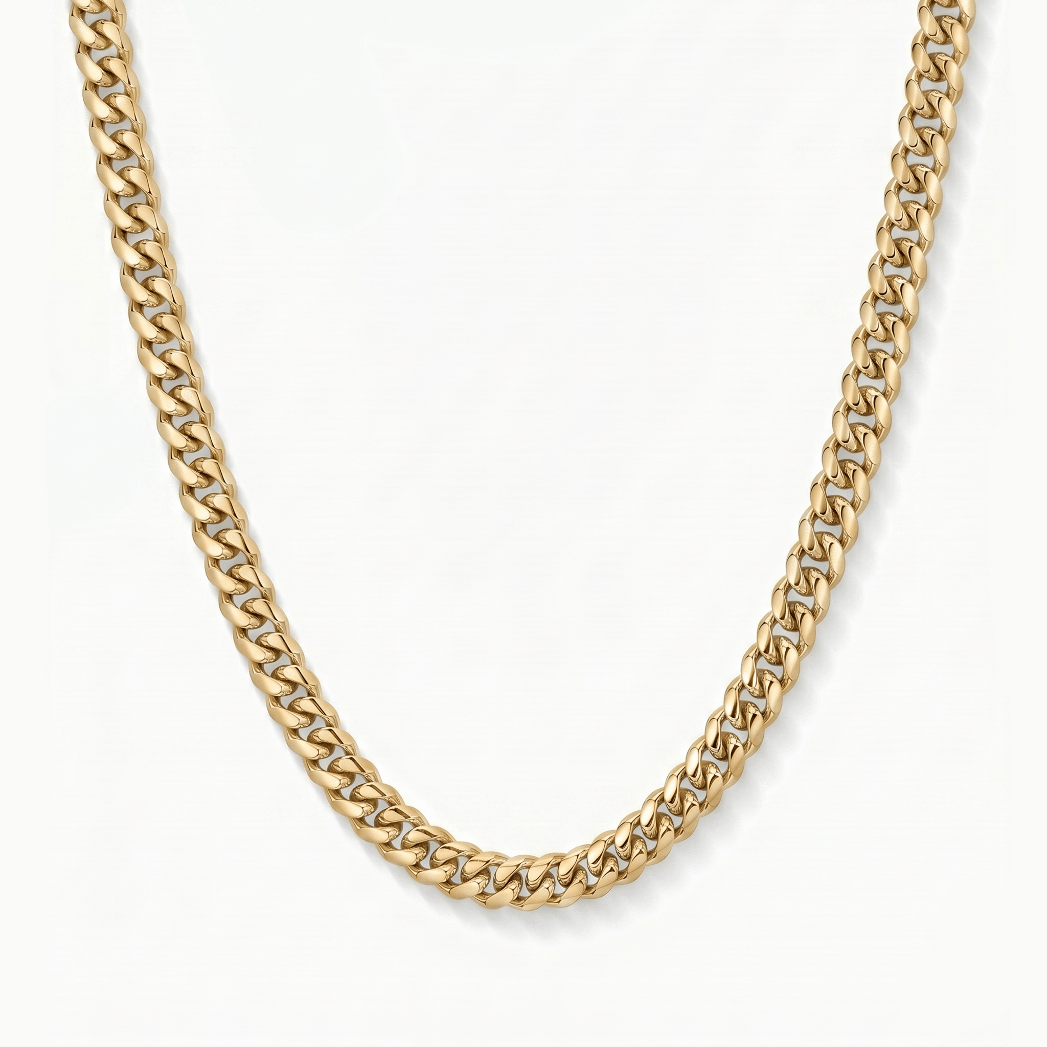 5mm Cuban Chain - Gold CRNCY