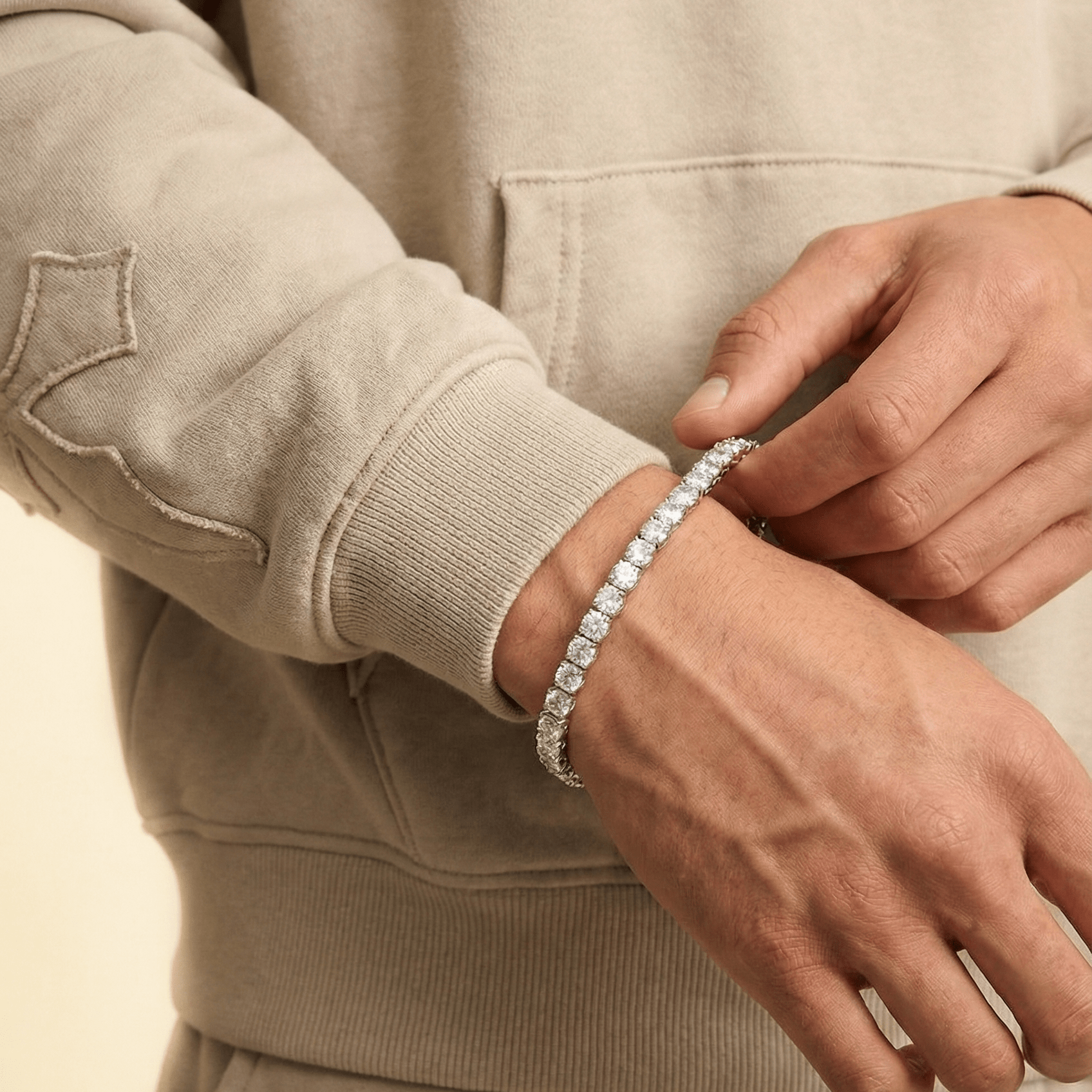 5mm Moissanite Tennis Bracelet CRNCY