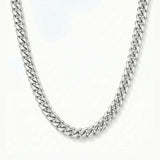 6mm Cuban Chain — Silver CRNCY