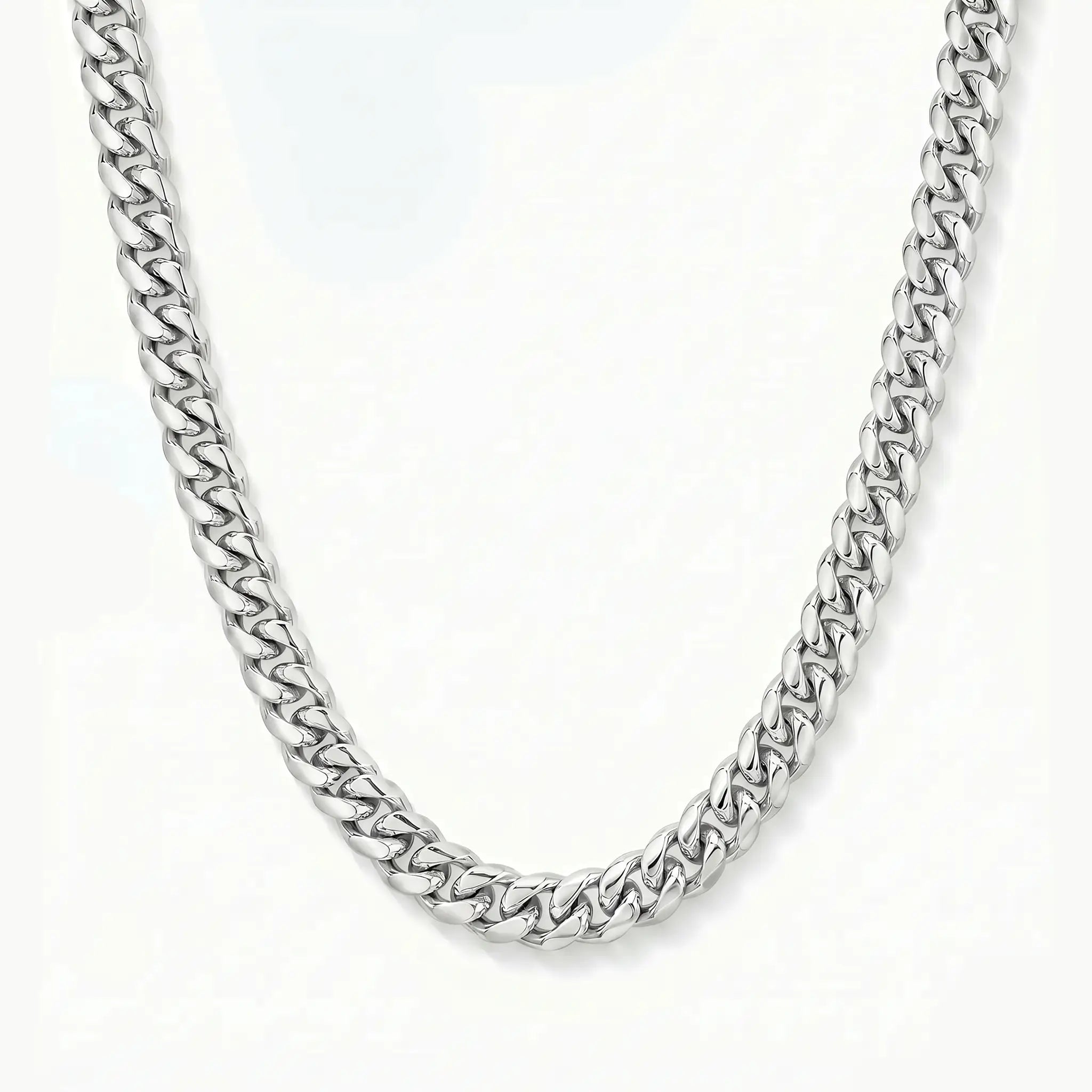 6mm Cuban Chain — Silver CRNCY