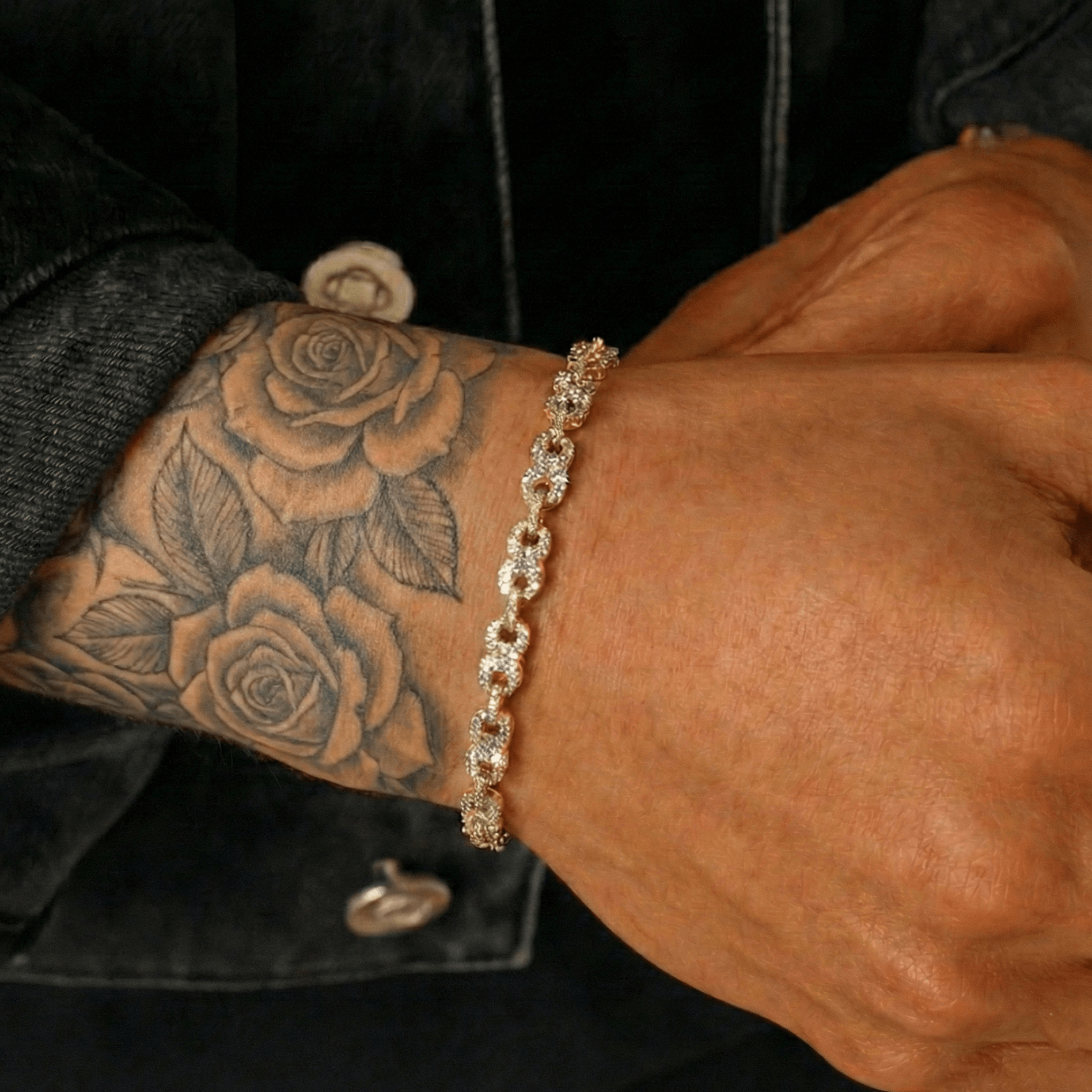 6mm Moissanite Infinity Bracelet CRNCY