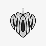 MOM Heart Photo Pendant