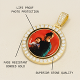 Double Sided Photo Pendant