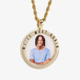 Custom Message Photo Pendant CRNCY