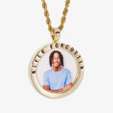 Custom Message Photo Pendant CRNCY