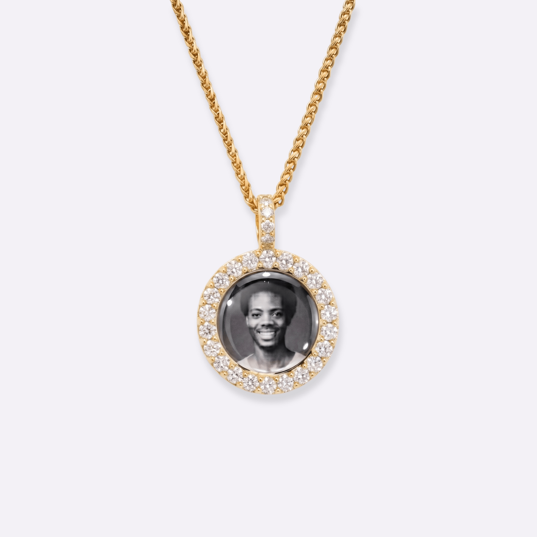 Mini Iced Photo Pendant CRNCY