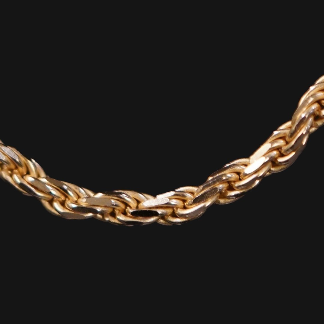 2.5MM Rope Chain (925 Italy, Diamond - cut) CRNCY