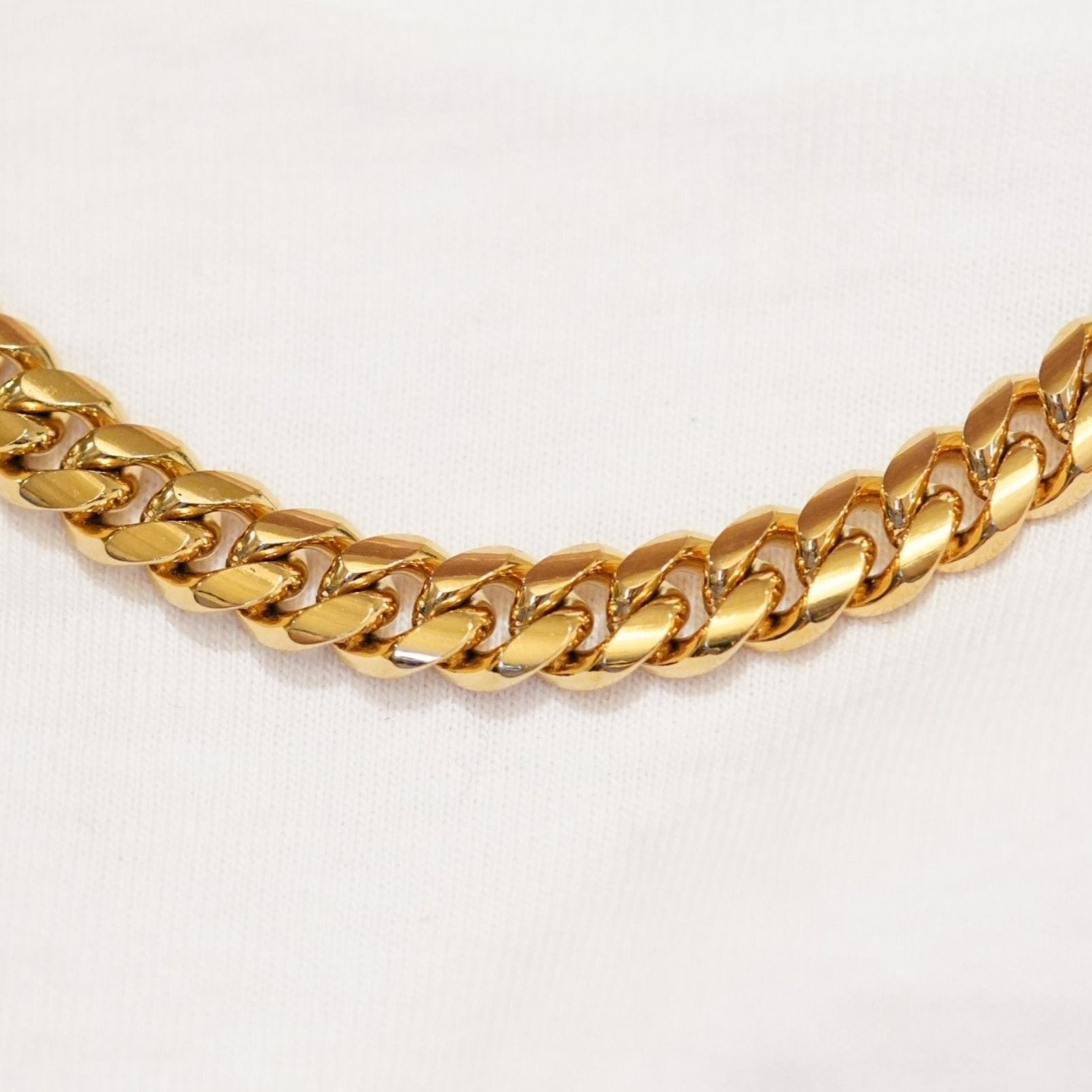 8mm Cuban Chain (Iced Clasp) CRNCY