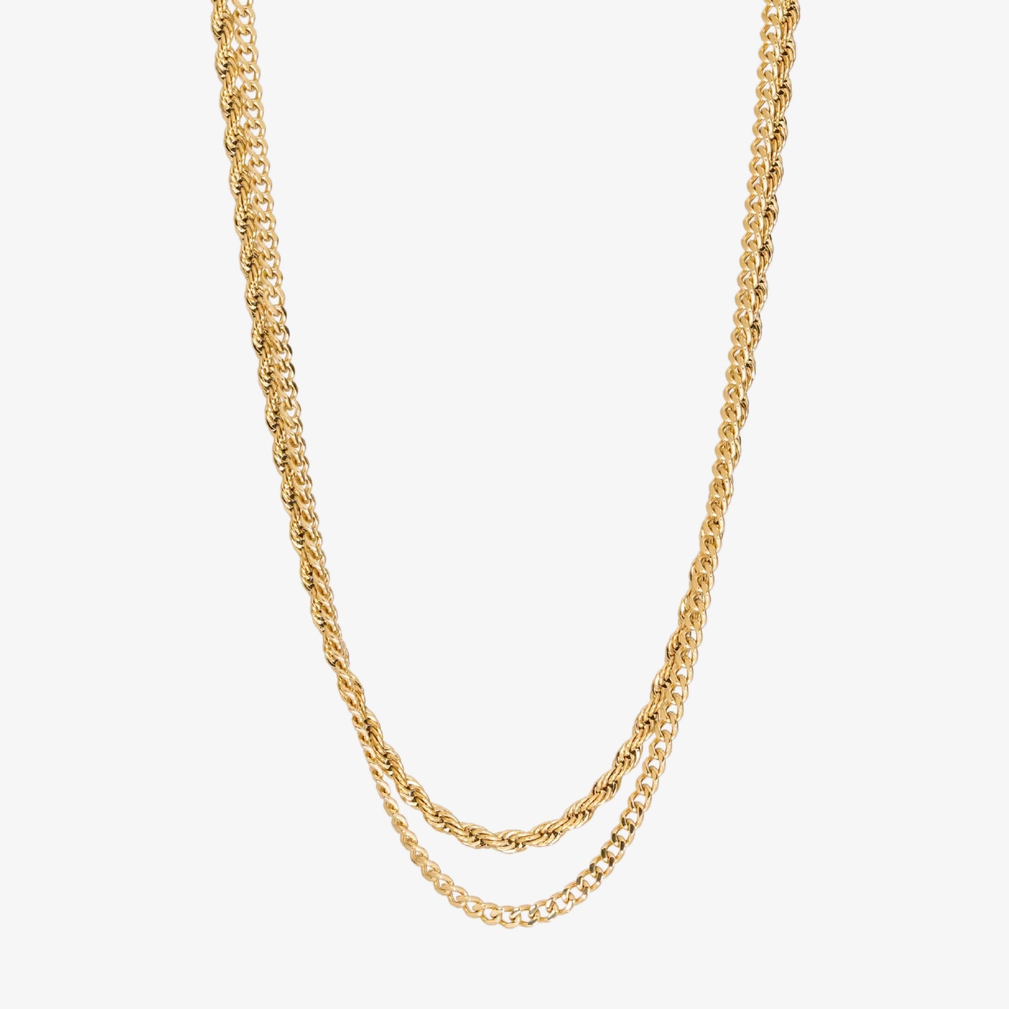 Cuban + Rope Set 3mm CRNCY