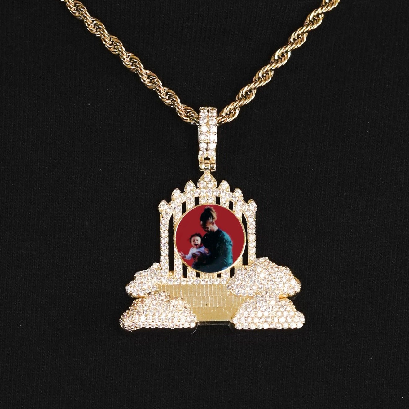 Heavens Gates Photo Pendant CRNCY