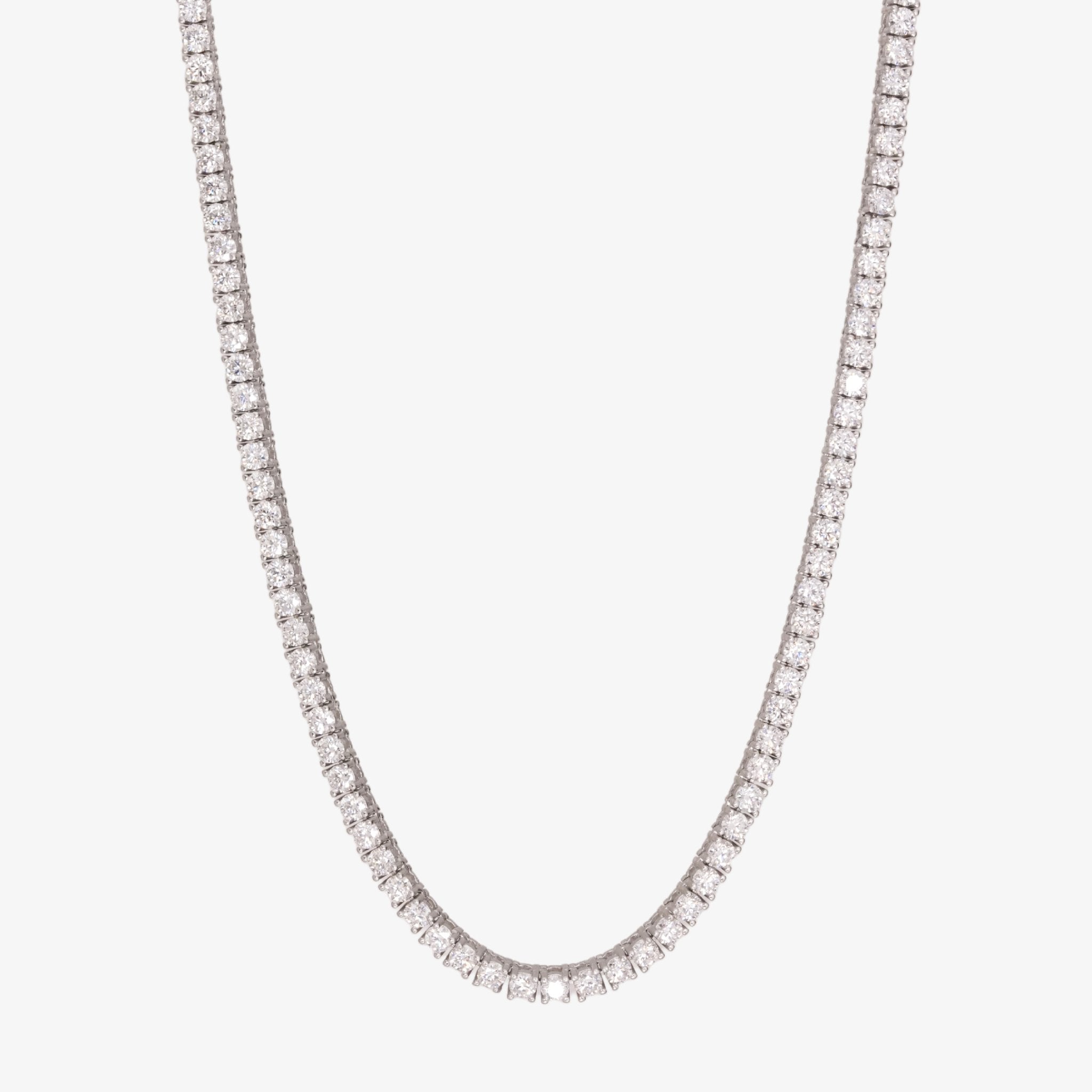 Moissanite Tennis Chain Set (3MM and 2MM) CRNCY