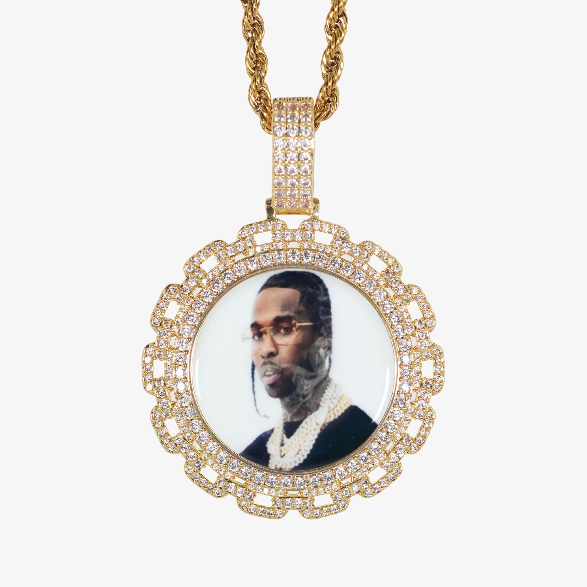 Small Link Photo Pendant CRNCY